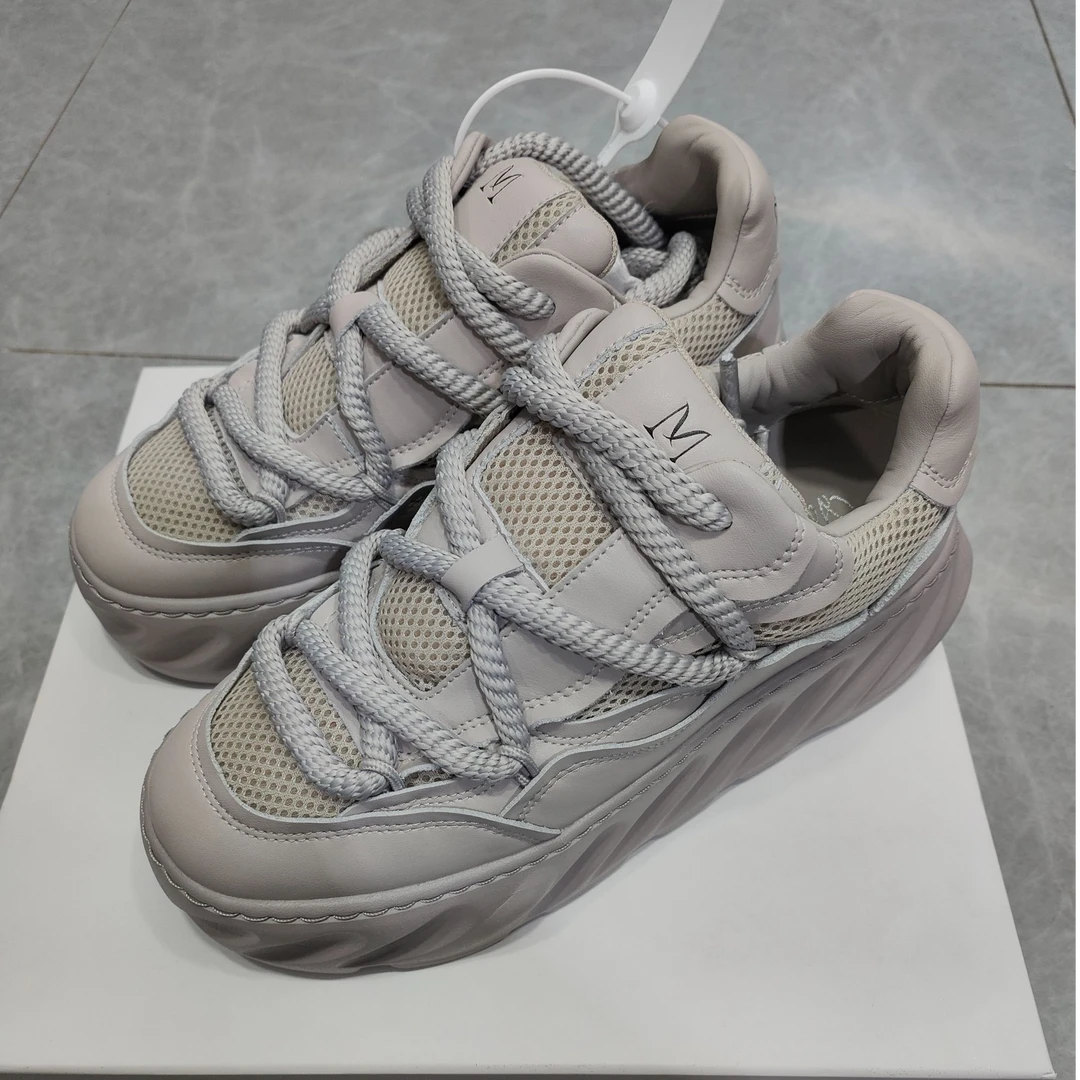 ST-23-019-VAL厚底时尚潮流透气真皮休闲鞋