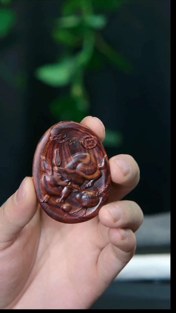 【闪购商品】黄花梨/降香黄檀手串/手链生肖兔