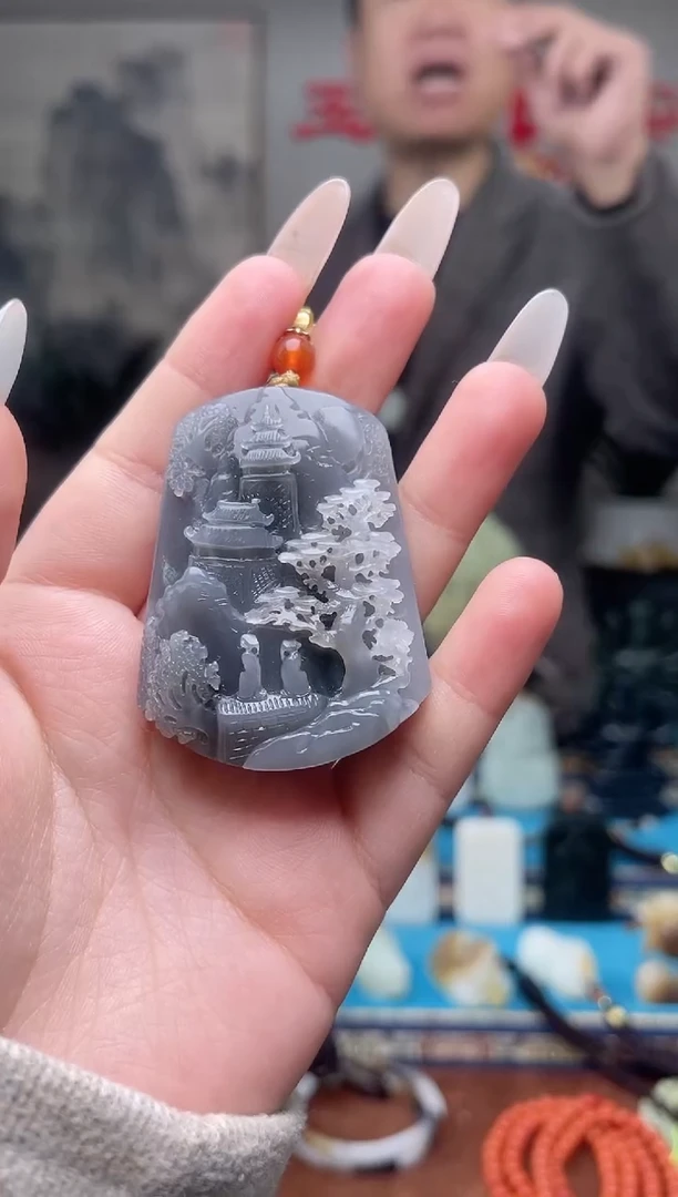 【闪购商品】和田玉挂件未镶嵌1