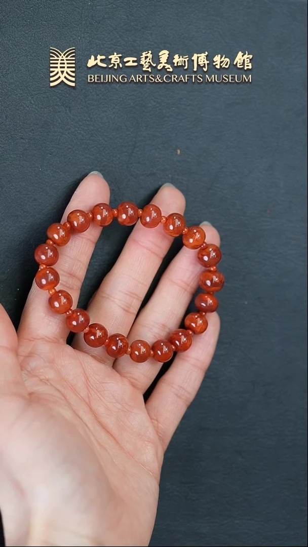 【闪购商品】南红玛瑙手串未镶嵌B0213GMD124南红苹果珠手串