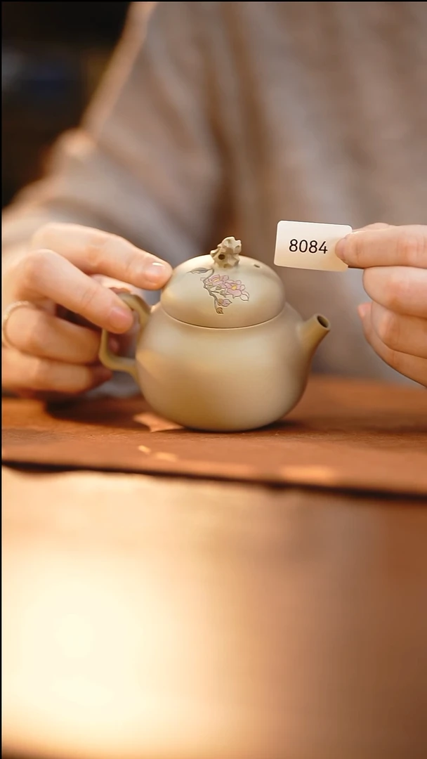 雲梦茶器紫陶茶壶8084