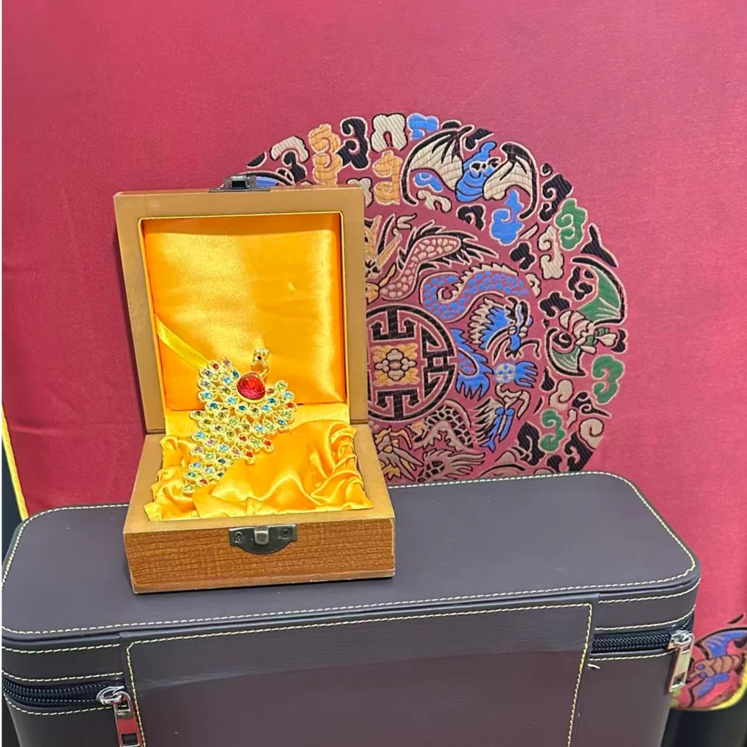 铜合金珐琅吊坠 C011-典雅甄选春节风格礼品