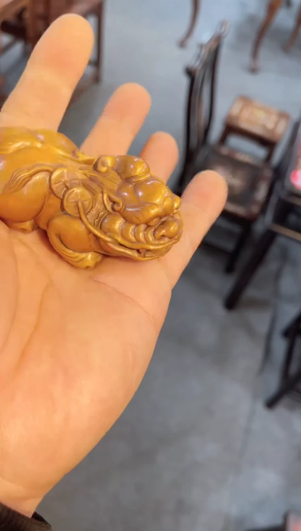 木木头款小叶黄杨貔貅摆件888