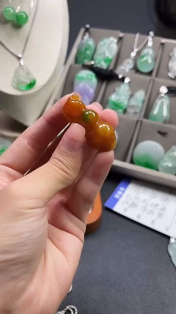 颈饰未镶嵌翡翠  所见即所得 一图一物