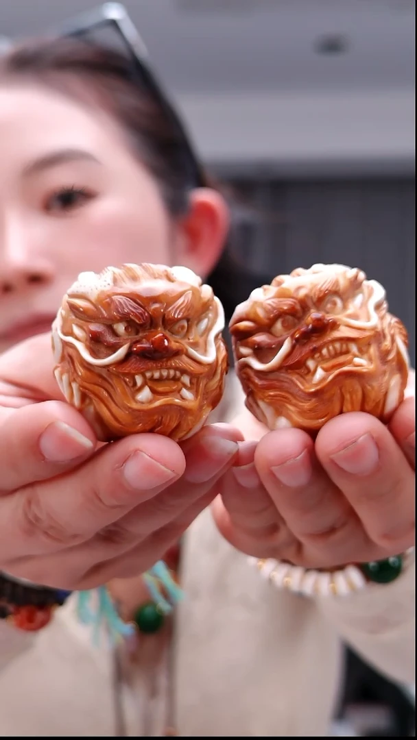 香榧木06105一对球