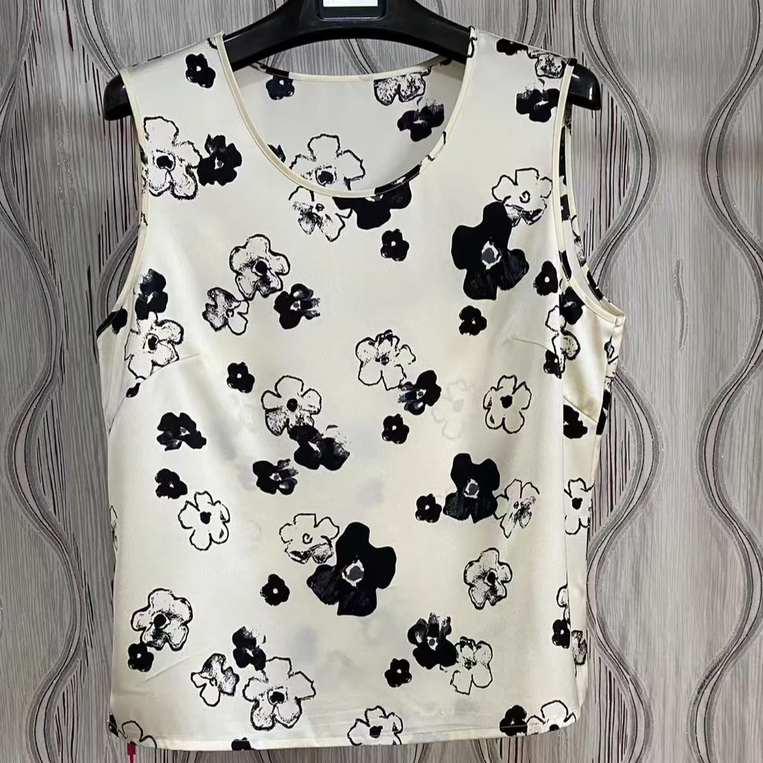 胖人坊大码女装缎感吊带4614  衣长66  124