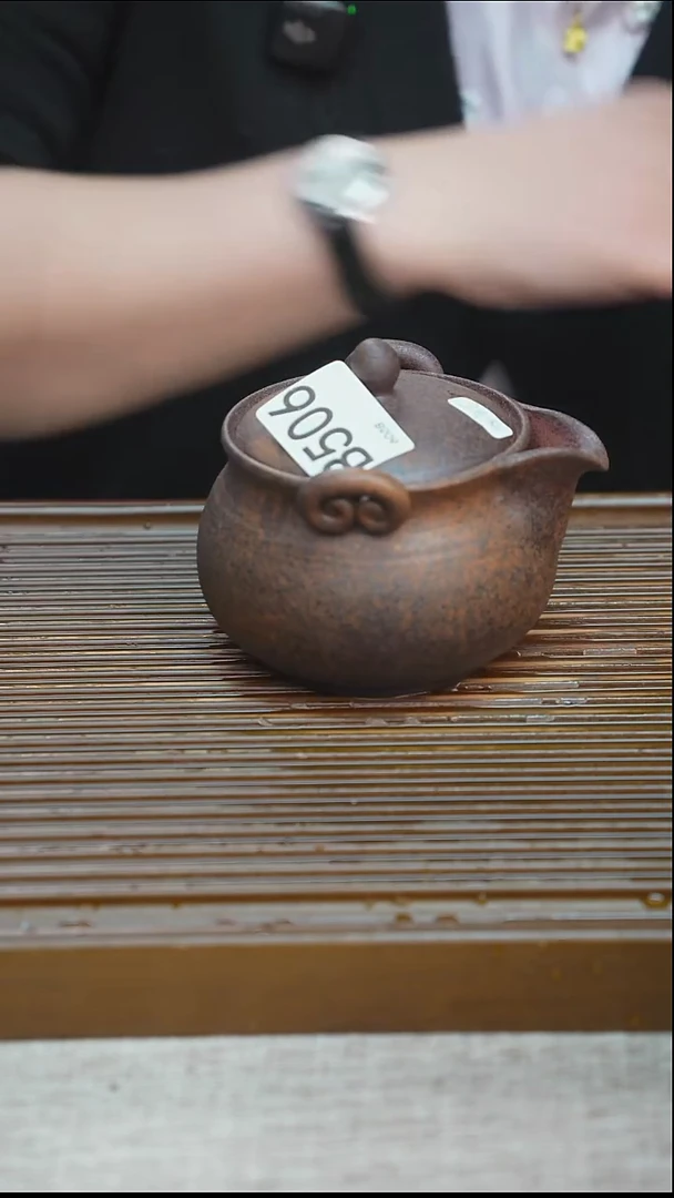 纯手工粗陶茶具每一只不一样