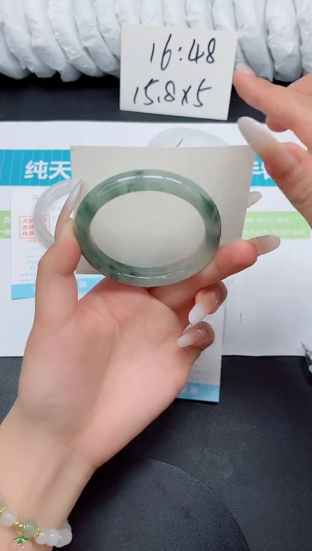 石英质玉手镯未镶嵌a80-56.5