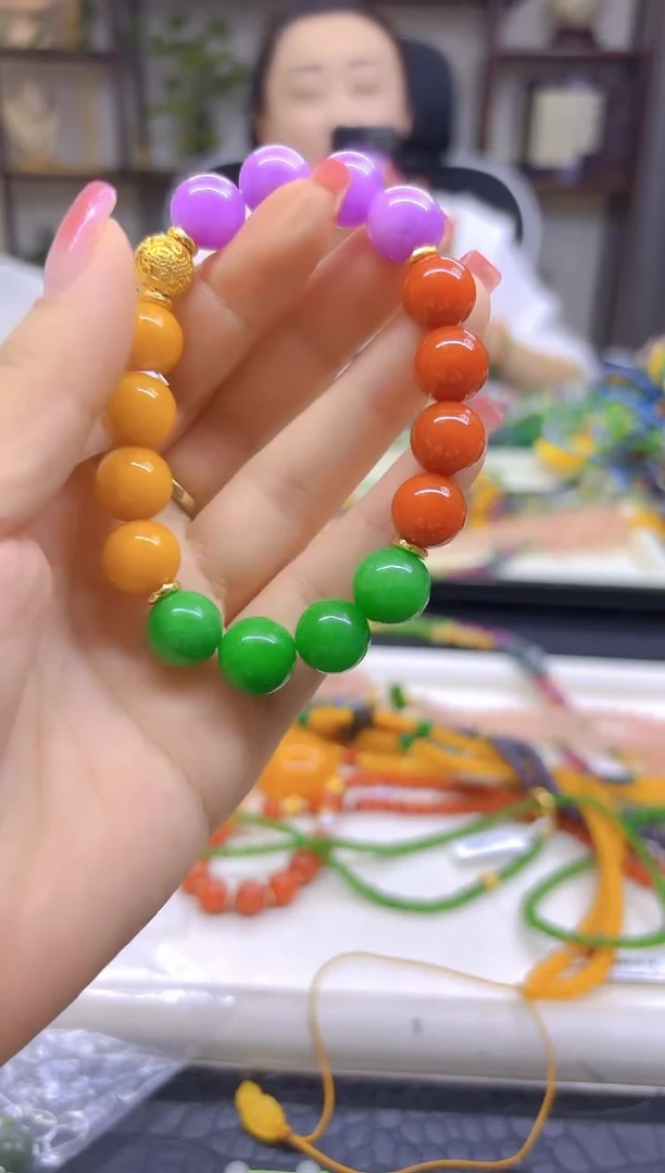 未镶嵌手链翡翠DIY款S853