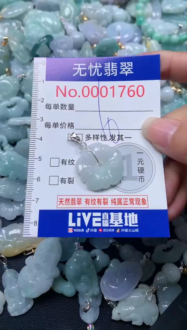 颈饰未镶嵌翡翠1760