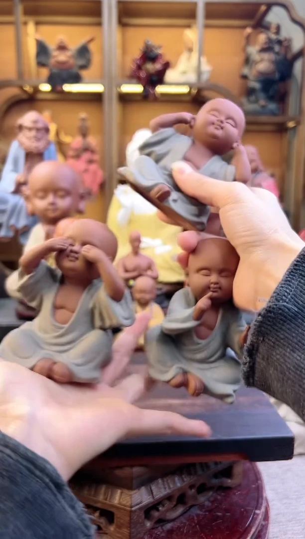 紫砂茶宠器闵紫砂茶宠摆件