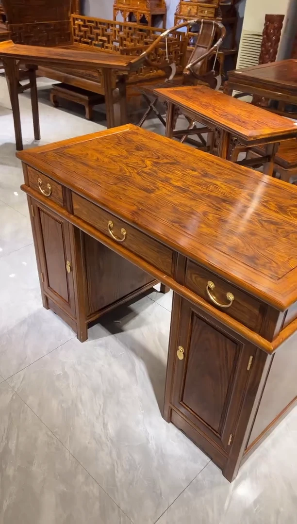 花梨木类电脑桌 家具链接