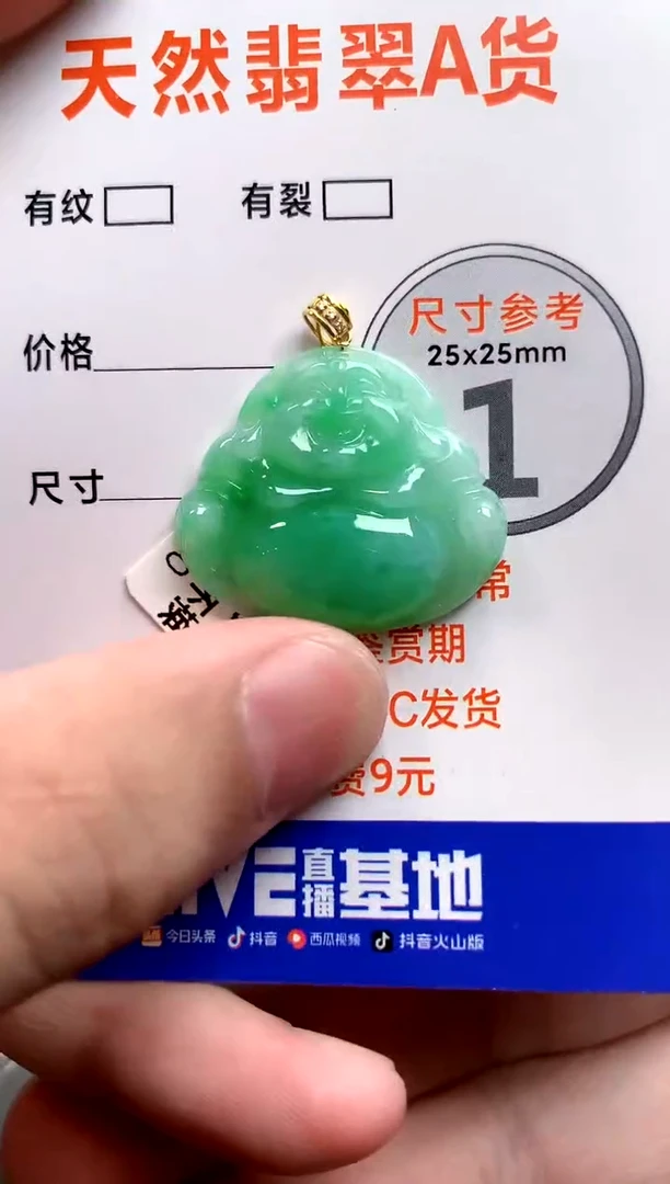 颈饰18K金镶嵌翡翠0231410077