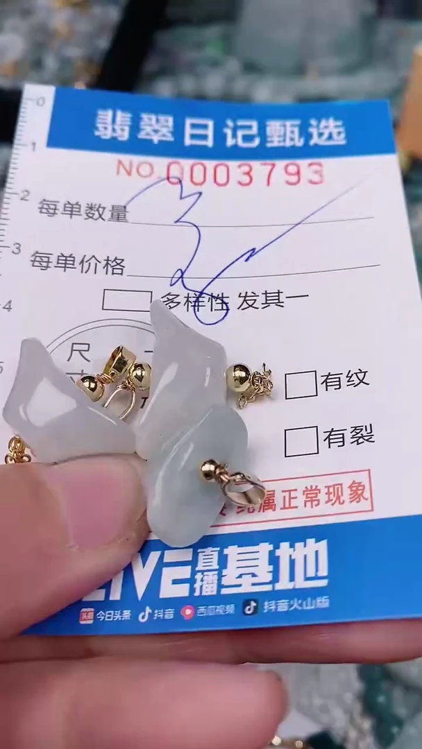 【闪购商品】翡翠颈饰未镶嵌00003793