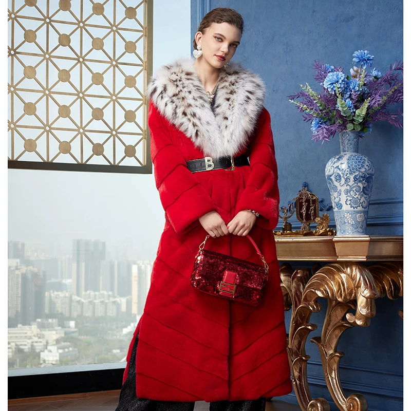 【曼妙风华】2025年新款水貂皮草S1966