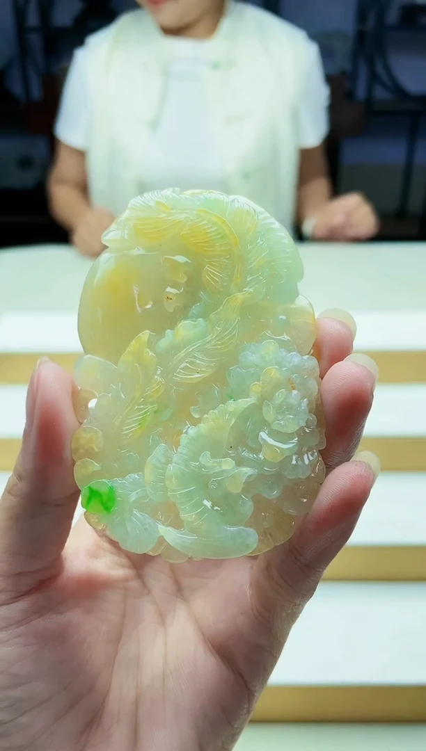 未镶嵌定制翡翠毛货09140211