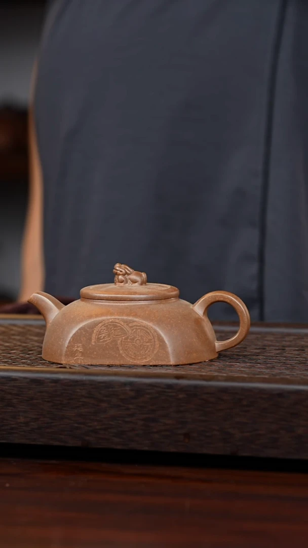 丹壶溢香紫砂壶230cc丹壶溢香紫砂壶