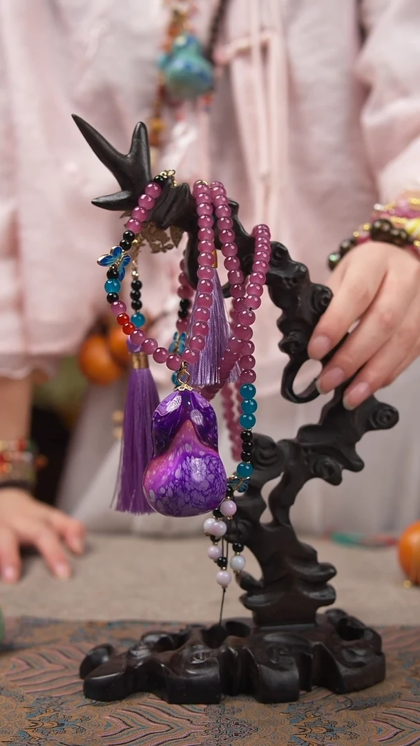 207玖澄文创漆艺葫芦国风配饰葫芦系列