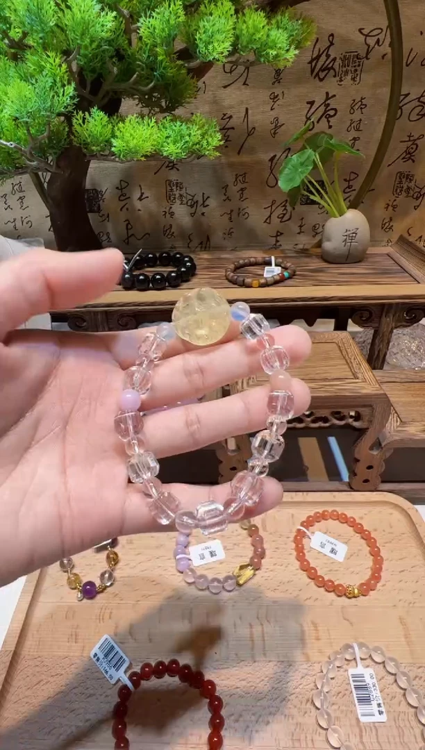 未镶嵌手链水晶手饰@@