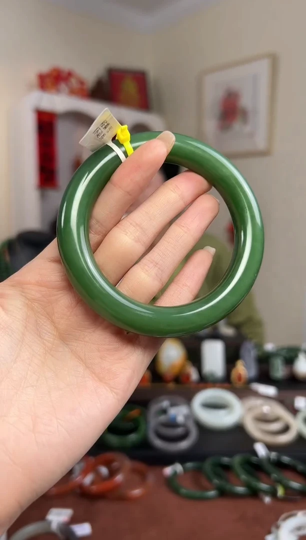 【闪购商品】和田玉手镯未镶嵌S3- 59mm+