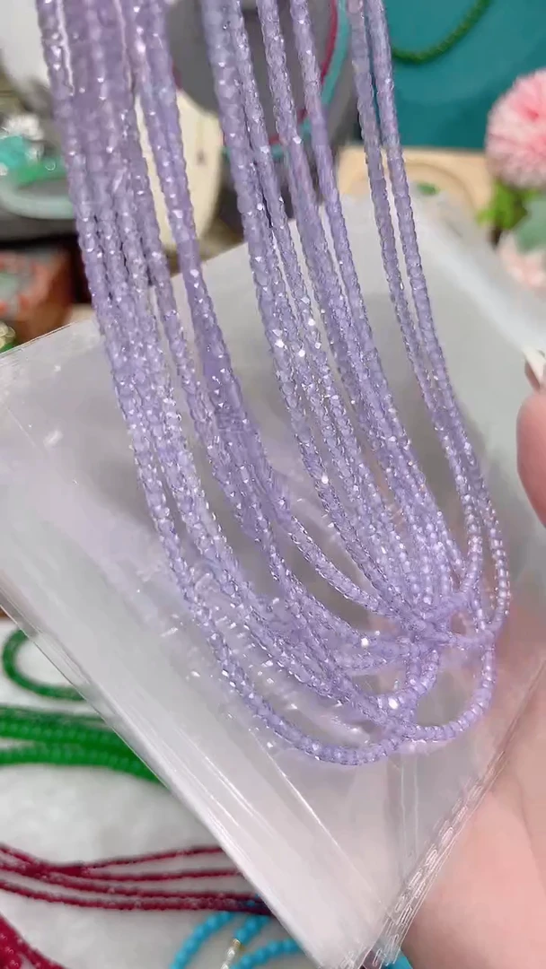 项链锂辉石合金紫39.9