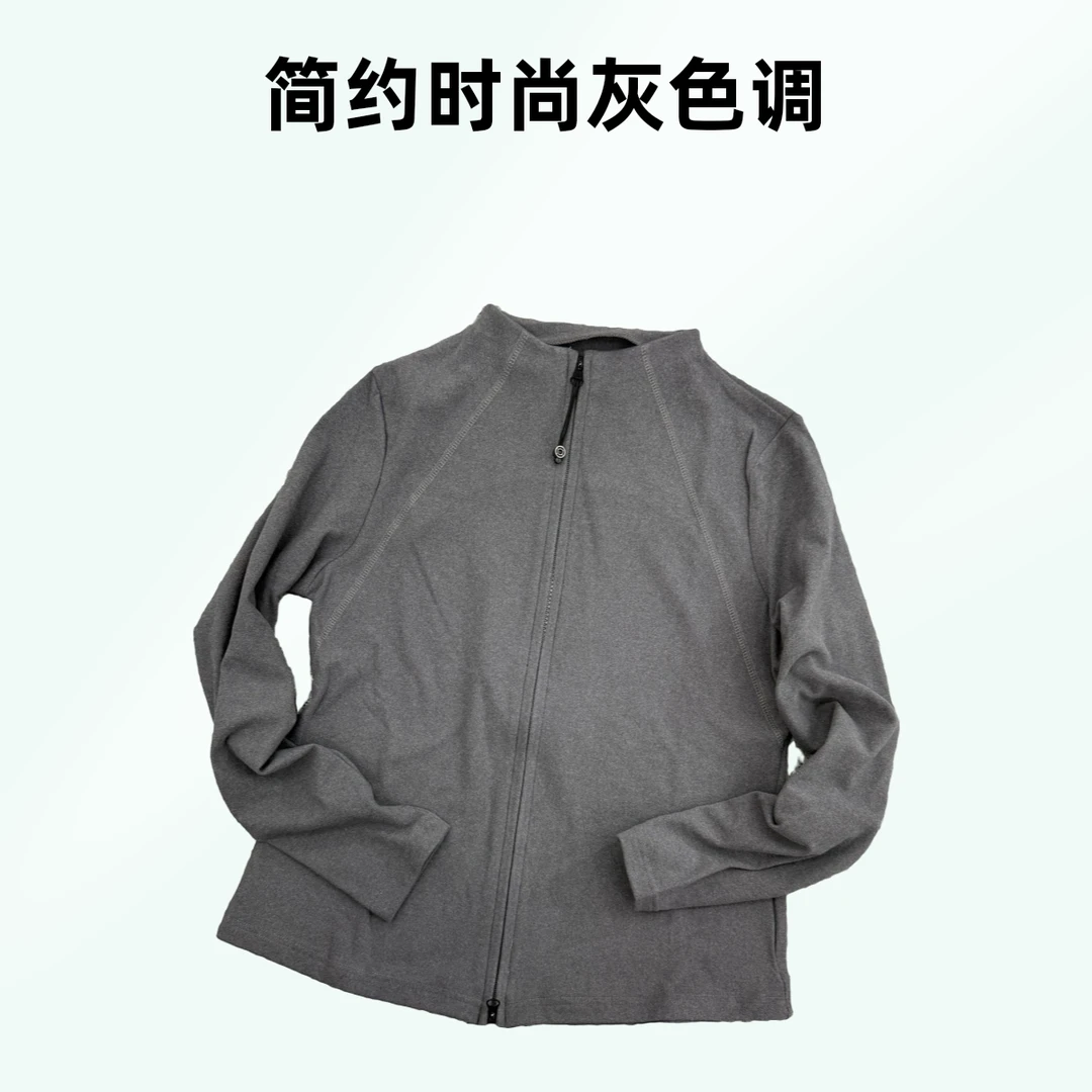 9617秋冬季新款时尚设计感个性拉链长袖高领修身显瘦百搭女装上衣