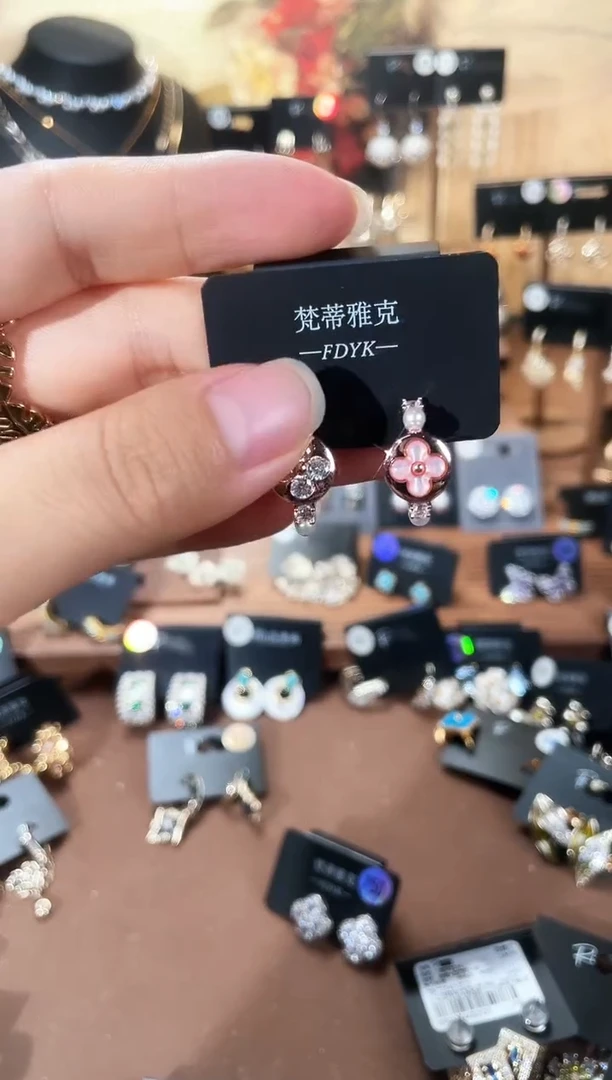 合金925银锆石梵1329