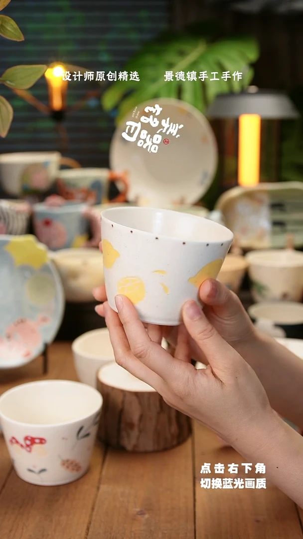 其他072柠檬款叶子手工陶瓷