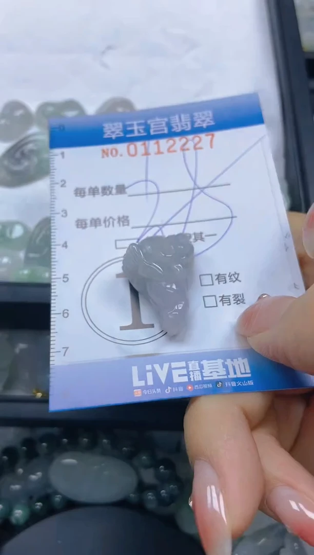 翡翠未镶嵌颈饰闪购0112227