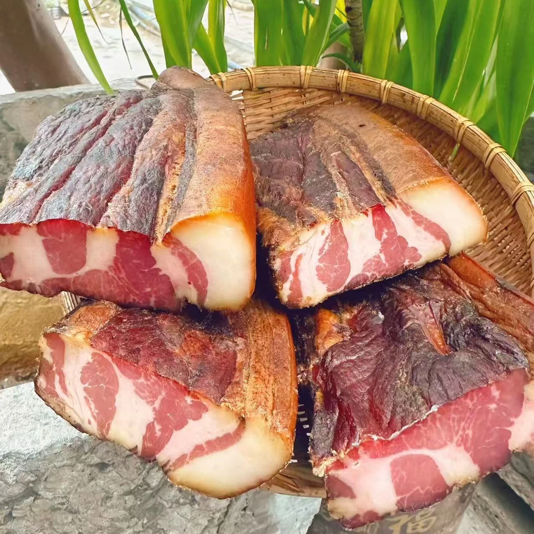 2斤前腿腊肉 烟熏腊腿肉传统熏制猪肉腊味5斤整条发