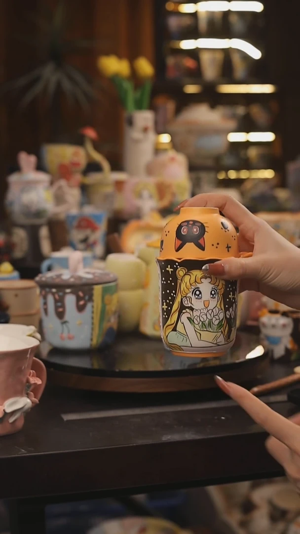 景德镇釉下彩绘设计师款式陶瓷