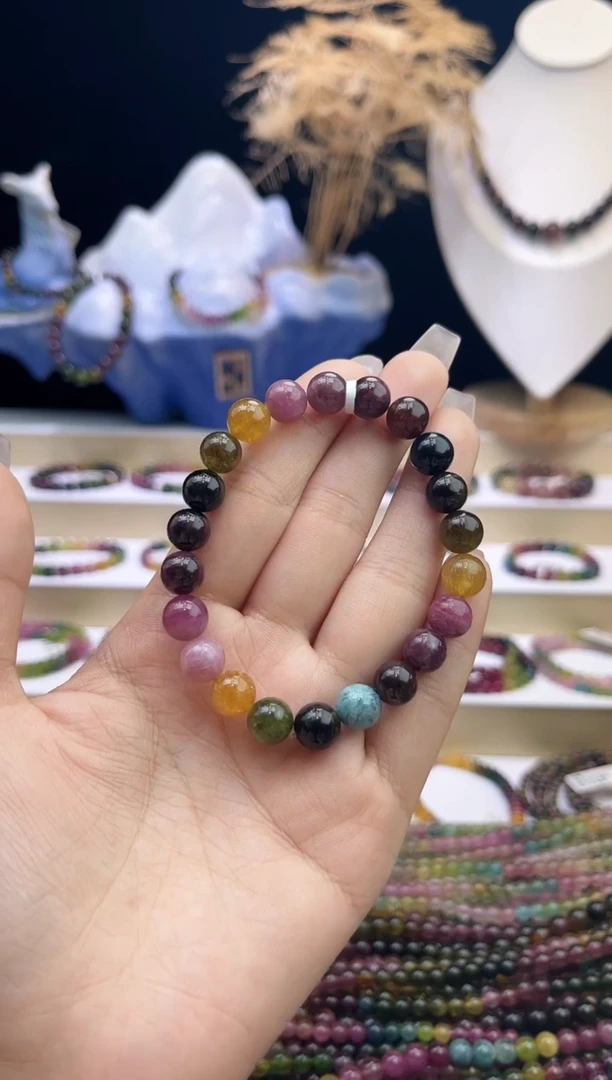 【闪购商品】碧玺/未镶嵌8mm+碧玺单圈多样性发货
