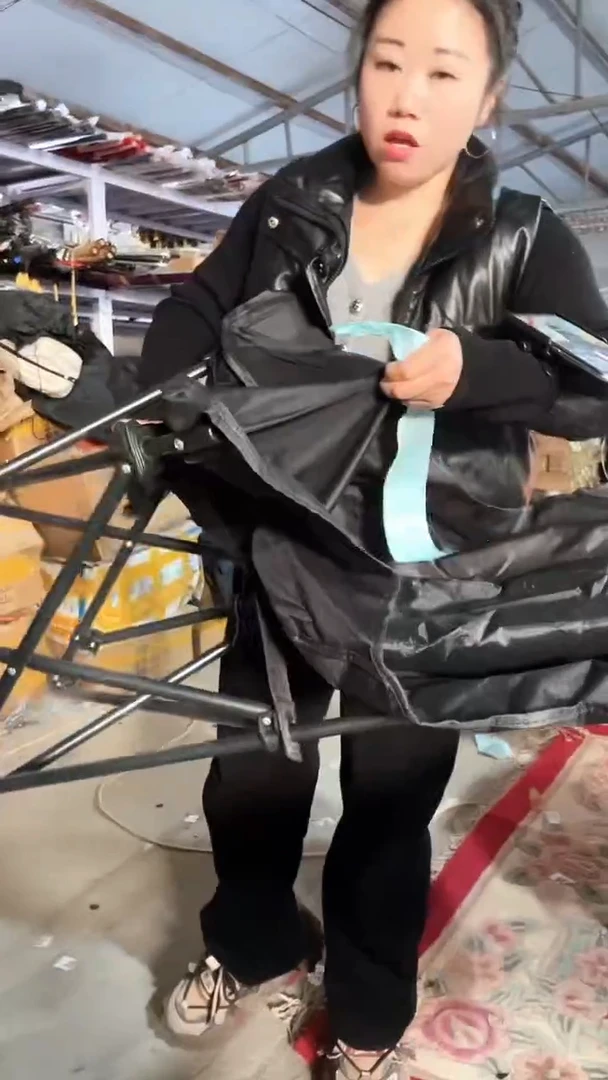 铁高背月亮椅  黑色