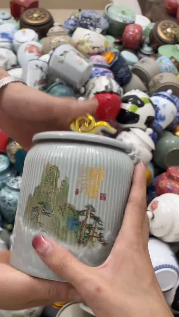 摆件孤品茶叶罐密封罐储物罐直播间临时链接浮力
