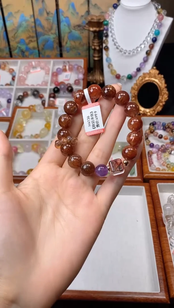未镶嵌手链水晶H4136秋日来信设计款