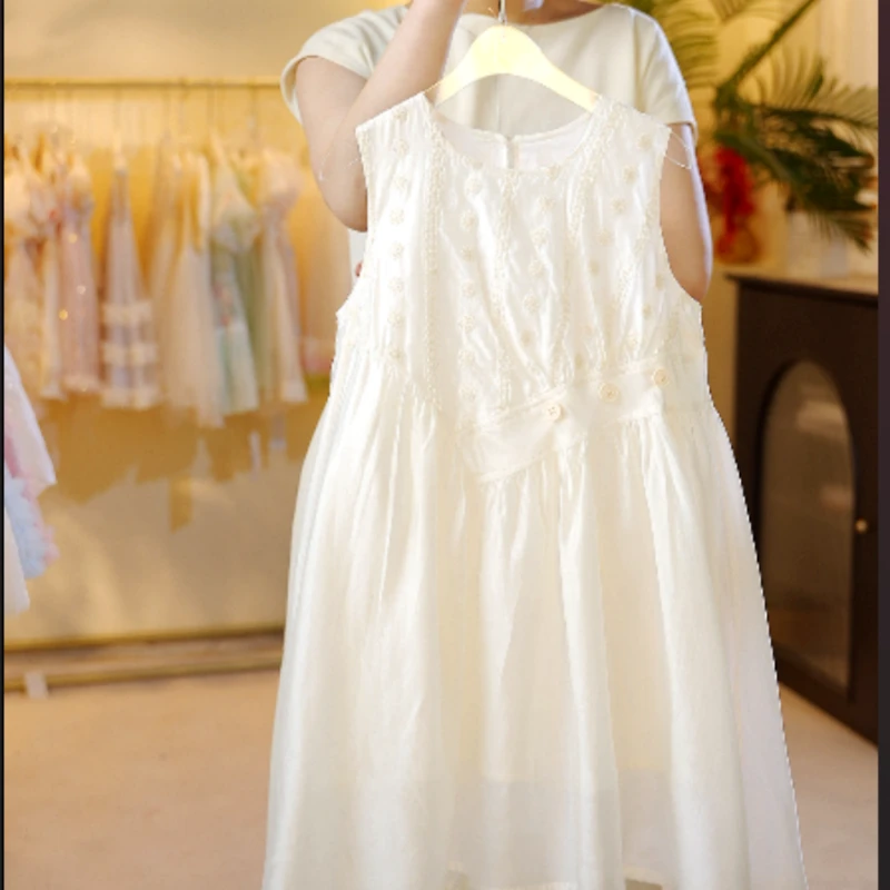 【现货】公主女童公主裙甜美夏装仙女裙女宝连衣裙儿童X26102