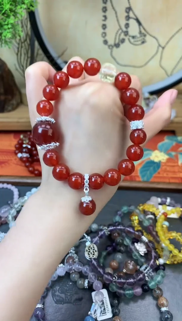 【闪购商品】玛瑙手饰未镶嵌1262手串