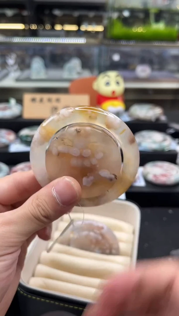 未镶嵌手镯石英质玉50圈口 （赠品镯心）3448734