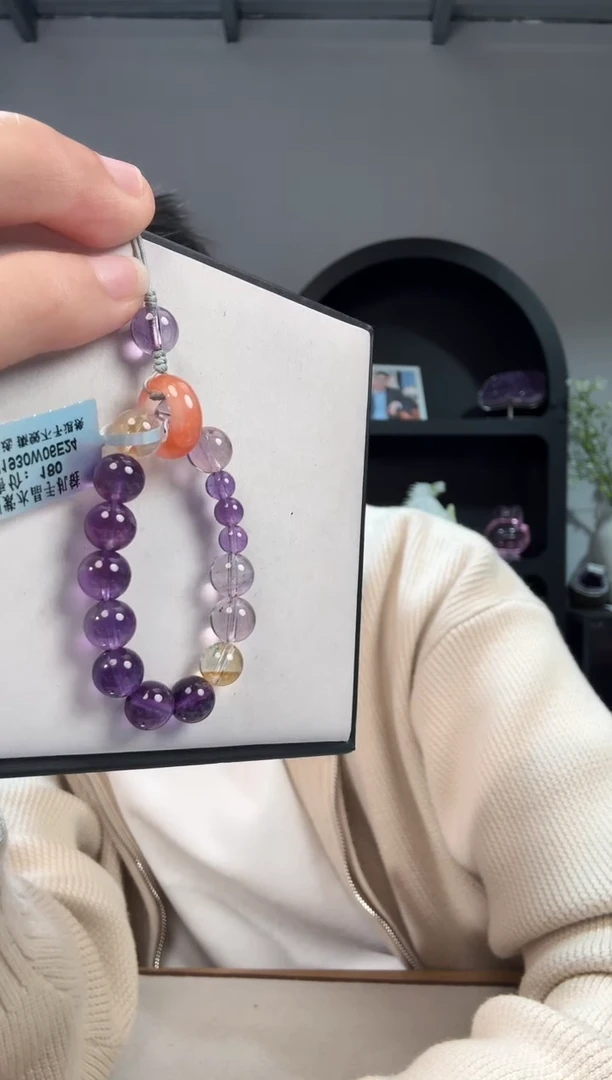 未镶嵌珠宝半成品水晶晶7481 约8mm