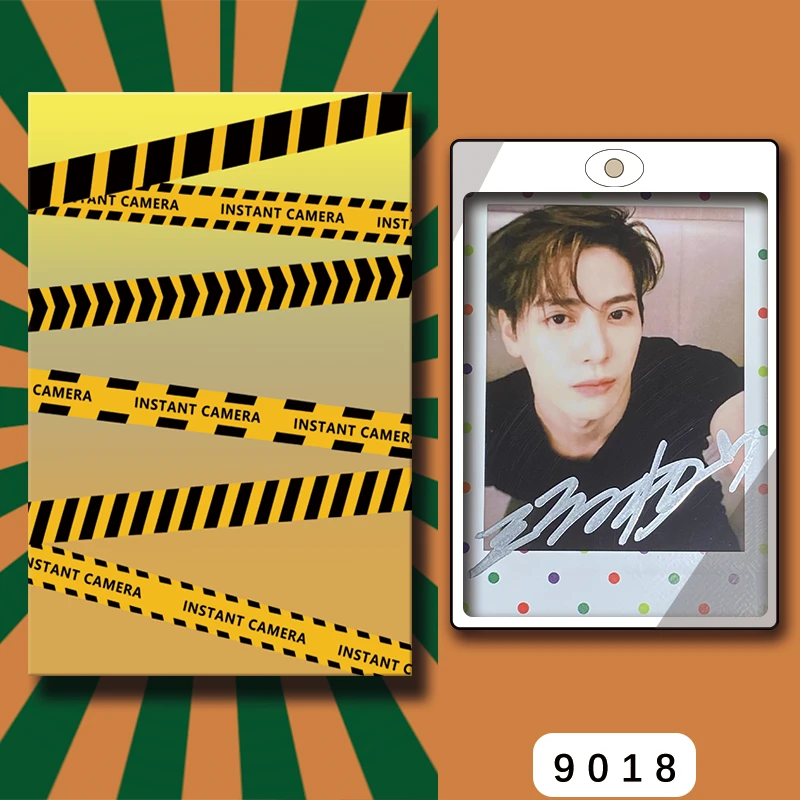 D9018【王嘉尔】 正品拍立得照片 波点