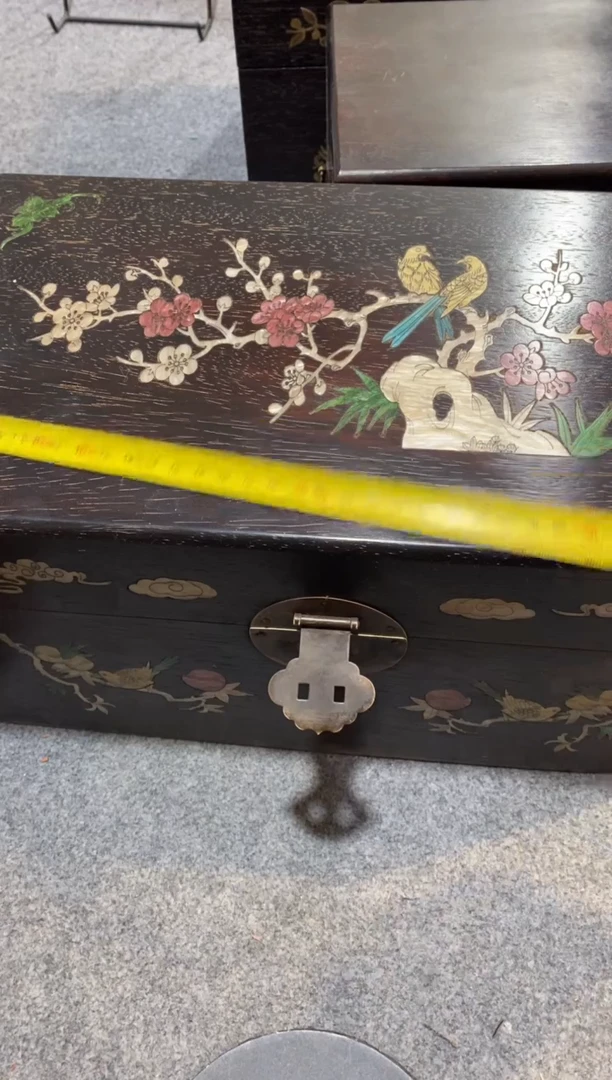 木紫檀拆件雕刻板以直播间实物为准微瑕老物件