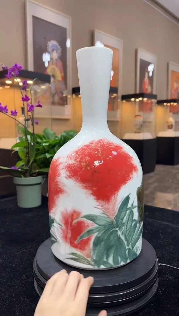 其他瓷崔景哲-瓷器-D小-鸿运当头