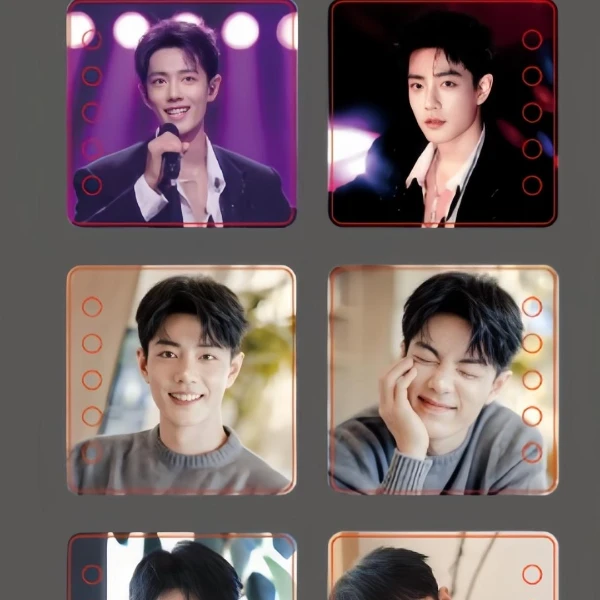 【亚克力连环画】明星周边亚克力定制连环画钥匙扣联动挂件