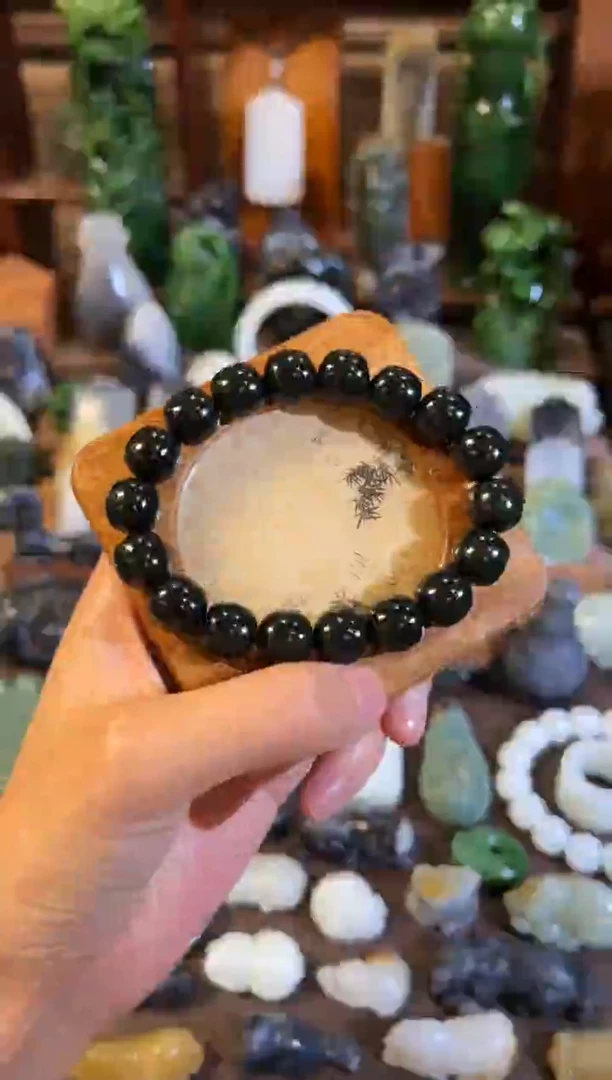 手串未镶嵌和田玉卡12mm