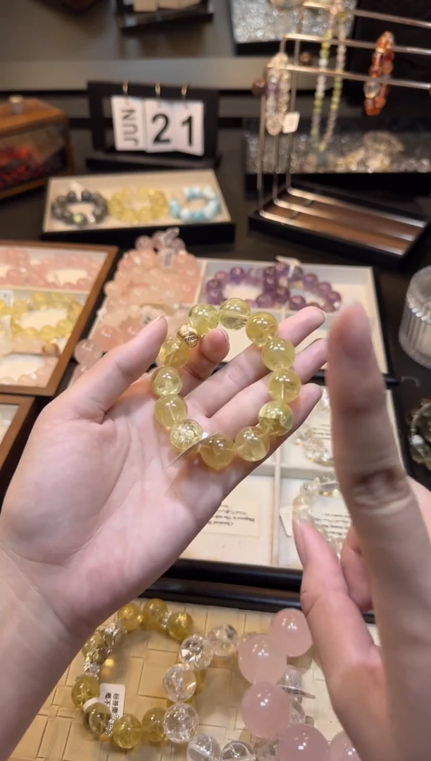 水晶手链未镶嵌天然水晶 多样性发货其一