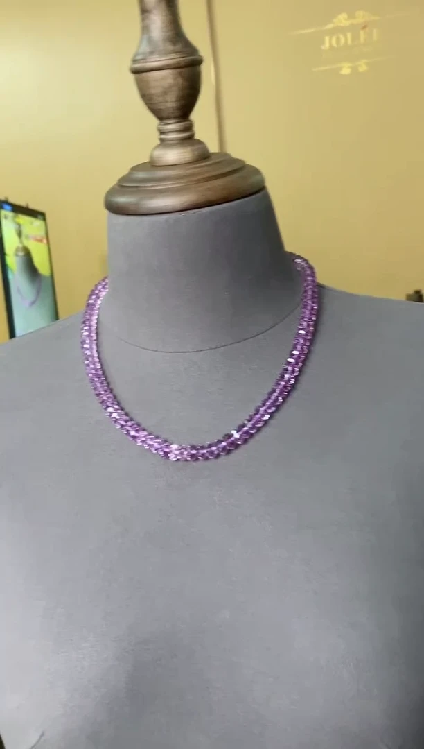 【闪购商品】紫晶项链未镶嵌紫晶项链