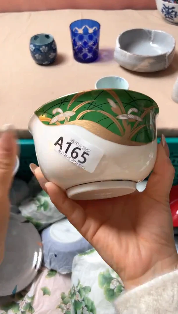 瓷片贝*妈瓷器瓷器A165