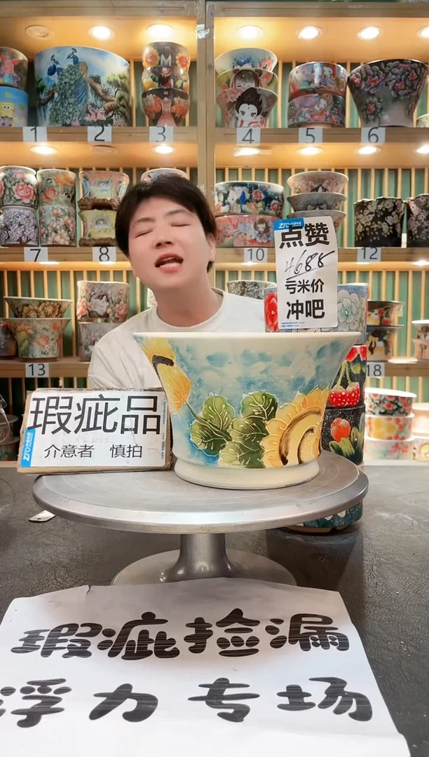 【闪购商品】瓷片默认微瑕一物一拍0225-016