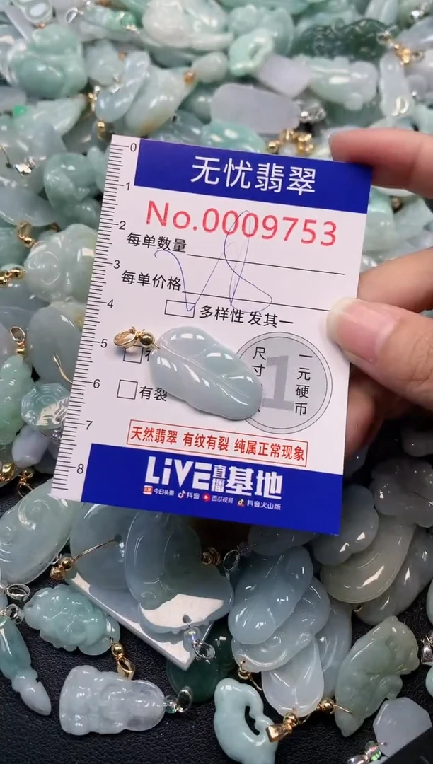 颈饰未镶嵌翡翠9753