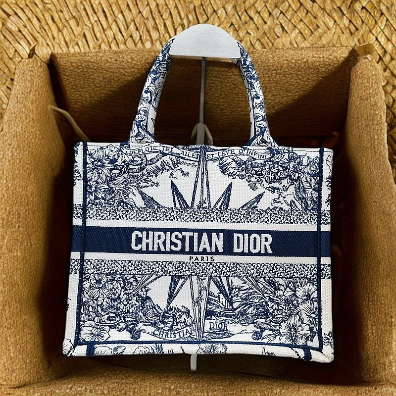 95新 DIOR/迪奥 安洁利严选 太阳神刺绣 手提包 312